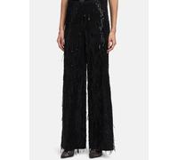 Stoffhose VERA MONT "Damen Perfect Body-Hose im Glitzer-Look", Damen, Gr. 34, Normalgrößen, schwarz, Obermaterial: 95% Polyester, 5% Elasthan., figurumspielend lang, Hosen (58934848-34) schwarz