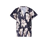 Vera Mont - Printshirt nature/dark blue - Gr. - 42
