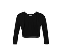 Vera Mont Bolero Damen 0037/4808 - Schwarz (Jet Black 9042) Größe 32, Jersey, figurbetont
