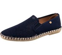 Espadrille VERBENAS "Tom Pacific", Herren, Gr. 40, blau (marine), Textil, unifarben, Schuhe Espadrille, Slipper, Sommerschuh, Strandschuh mit luftdurchlässiger Perforation (91565060-40) marine