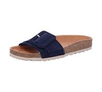 VERBENAS 3304020268 Reiko Velour - Damen Pantolette - Marino, Größe:39 EU