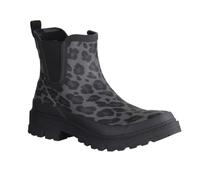 VERBENAS 9302180945 Lua Mate Animal - Damen Chelsea Boots - Black-Leo-Black, Größe:37 EU