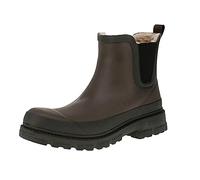 VERBENAS 9302180985 Lua Mate Combi Fur - Damen Chelsea Boots - Brown-Black, Größe:38 EU