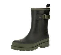 Verbenas 9302190985 Lina Mate Combi Fur - Damen Boots - Black-Kaki für Damen, schwarz, Größe 39 EU