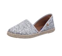 Verbenas Carmen Glitter Espadrilles Damen silber 38