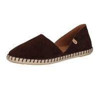 Verbenas Carmen Serraje Espadrilles Damen braun braun 36 Leder