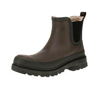 VERBENAS 9302180985 Lua Mate Combi Fur - Damen Chelsea Boots - Brown-Black, Größe:38 EU