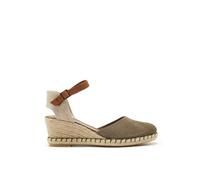 VERBENAS Cuñas Malena Serraje Kaki - Größe: 38