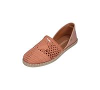 VERBENAS Damen Espadrilles Carmen Crochet LINO Paris Coral, Größe:42 EU