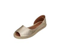 VERBENAS Damen Espadrilles Cruz nucleo Metal gal ORO, Größe:37 EU