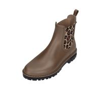 VERBENAS Damen Gummistiefel GAUDI MATE ANIMAL ash leopard, Größe:42 EU