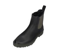VERBENAS Damen Gummistiefel - GAUDI SMOOTH - black khaki