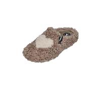 VERBENAS Damen Hausschuhe YORK CURLY VALENTINE camel crudo