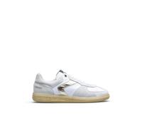 VERBENAS Damen Sneakers SORA Nylon Serraje Lame Blanco ORO, Größe:40 EU