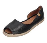 VERBENAS Damenschuhe Espadrilles Cruz nucleo - Negro, Größe:38 EU