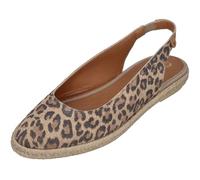 VERBENAS Damenschuhe Espadrilles Kiara Leopardo - Grande, Größe:40 EU