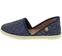 VERBENAS Espadrilles Carmen Glitter Marino - Größe: 37