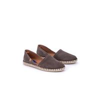 VERBENAS Espadrilles Carmen Serraje 0300580001 Nubuk Ash/Grau Damen Größe 37
