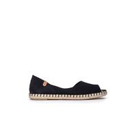 VERBENAS Espadrilles Cruz Serraje Negro - Größe: 39