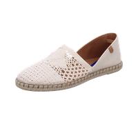 VERBENAS Carmen Gehäkelte beige Espadrilles