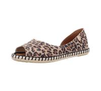 Verbenas Espadrilles Sandalen für Damen, animal, Größe 41 EU