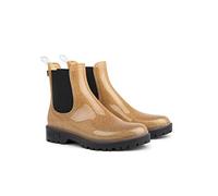 VERBENAS Gummistiefel Gaudi Brillo Metalizado Champagne/negro - Größe: 37