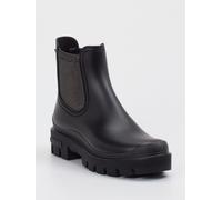 Verbenas Gummistiefel Mae in schwarz/grau in Größe: 38 für Damen