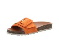Klassische Pantolette in orange - Gr. - 37