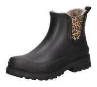 Verbenas Lua Fur Smooth Combi Animal Damen schwarz 39