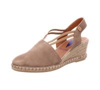 Sandalette VERBENAS "Maika Mahon" Gr. 39, beige Damen Schuhe Espadrille Sandalette Keilschuhe mit Bastbesatz (76366533-39)