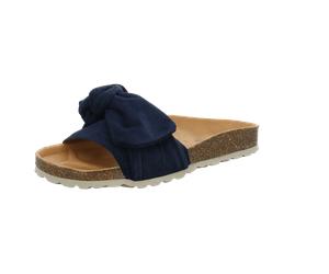 Verbenas - Pantolette flacher Absatz bis 25mm Blau - Gr. - 38