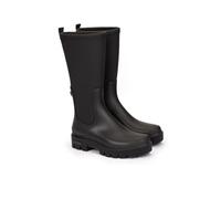 Gummistiefel VERBENAS "Mizu Mate Gomato" Gr. 38, schwarz Damen Schuhe Reißverschlussstiefel mit Profilsohle (82563003-38)