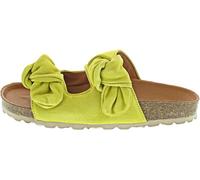 VERBENAS Rain Velour Pantolette Gelb