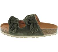 Verbenas Rain Velour Pantolette Grün - Grün / 40