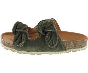 Verbenas Rain Velour Pantolette Grün - Grün / 38