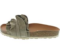 Verbenas Rocio Serraje Volante Pantolette Grün