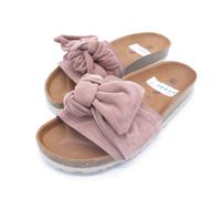 VERBENAS Sandale Roxy Roda Velour in antique Rosa - Gr. - 38