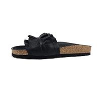 VERBENAS Sandalen Rocío Ecobrush Volante Negro - Größe: 40