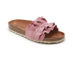 VERBENAS Sandalen Rocio Serraje Volante bubble Rosa - Gr. - 37
