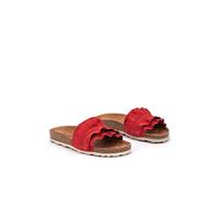 Verbenas Rocio Serraje Volante Pantolette RotRot / Neu / 37