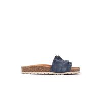 VERBENAS Sandalen Rocío Serraje Volante Iris Blau Größe 38