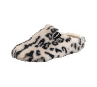 VERBENAS Damenschuhe Hausschuhe - YORK FUR LEO piedra, Größe:39 EU