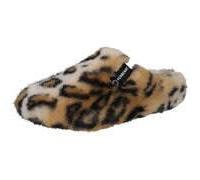 VERBENAS Damen Hausschuhe - YORK FUR LEO caramello 38 EU