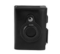 Verdant Touch Business Wallet Multi Function Wallet Clip for iOS Locator Safe Small Men's Wallet Clip for Bank Card Bill Passport Black, mehrfarbig, 60_x_180_cm