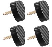 VERDANVERSE 2 Paar Herzförmige Fersenkappen Ersatzspitzen für High Heels Schwarz Unbedenkliches Material Verschleißfest und Leise Absatzreparatur für Damenschuhe