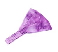VERDANVERSE 3 Stück Baumwoll Haarbänder für Damen Breite Anti Rutsch Stirnbänder in Tie Dye Stil Weiche Kopfbänder für Alltag und Sport