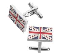 VERDANVERSE Manschettenknöpfe Uk Flagge Aus Messing Hemd Schmuck Für Damen Smoking Langlebig Farbaufbewahrend Business Anzug Accessoire