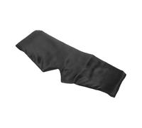 VERDANVERSE Tragbare Doppellagige Schlafmaske Aus Seiden Baumwoll Mix Leichte Lichtdichte Augenbinde Mit Klettband Waschbare Augenklappe Für Reisen Und Zuhause