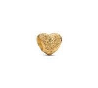 Pandora 764000C00 - Strukturiertes Herz Mini-Charm - Gelbgold Vergoldung