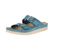 Verica karibikblau Nubuk Blau - Gr. - 4½